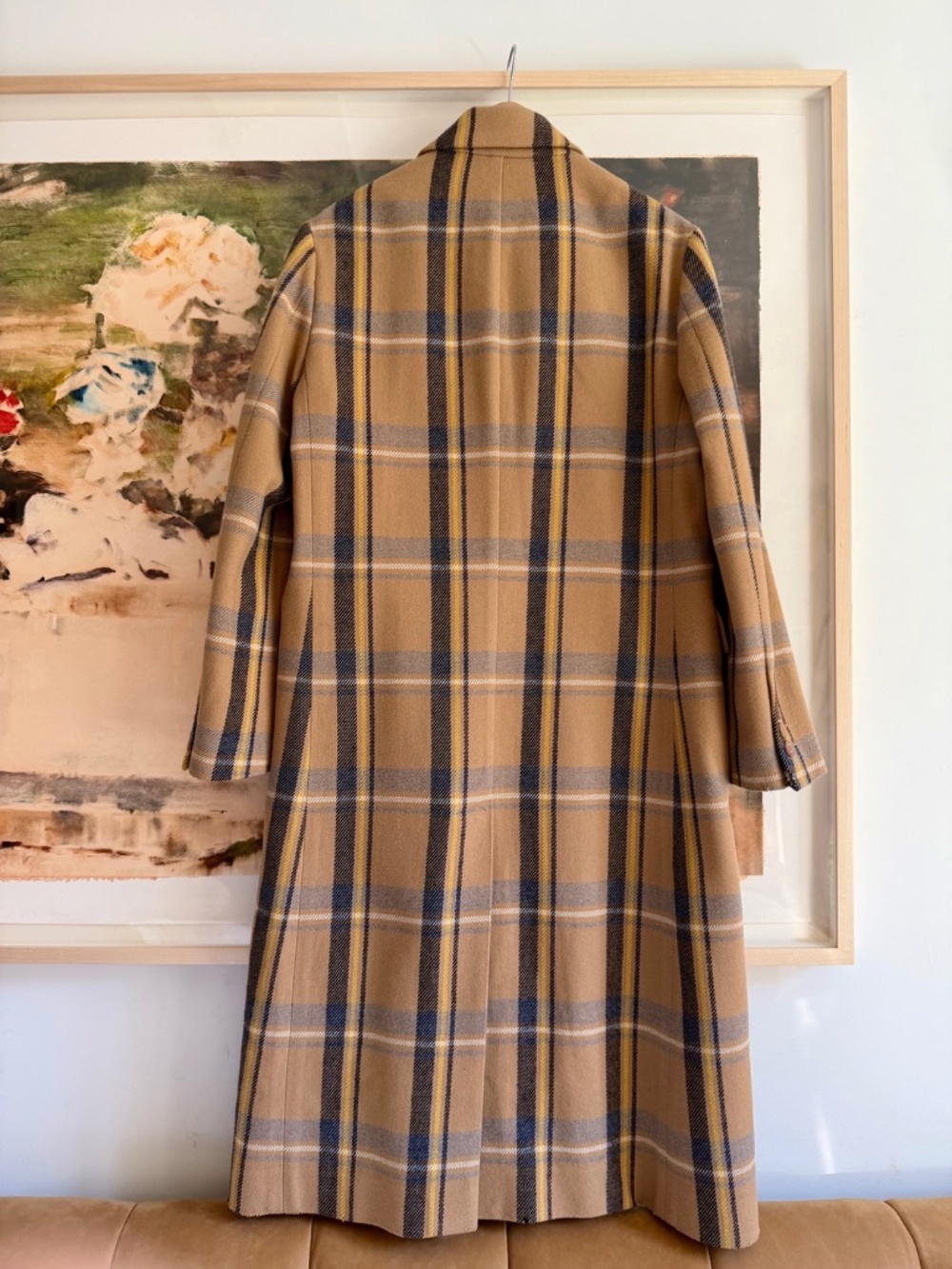 Stella McCartney plaid wool coat - Picture 2 of 7